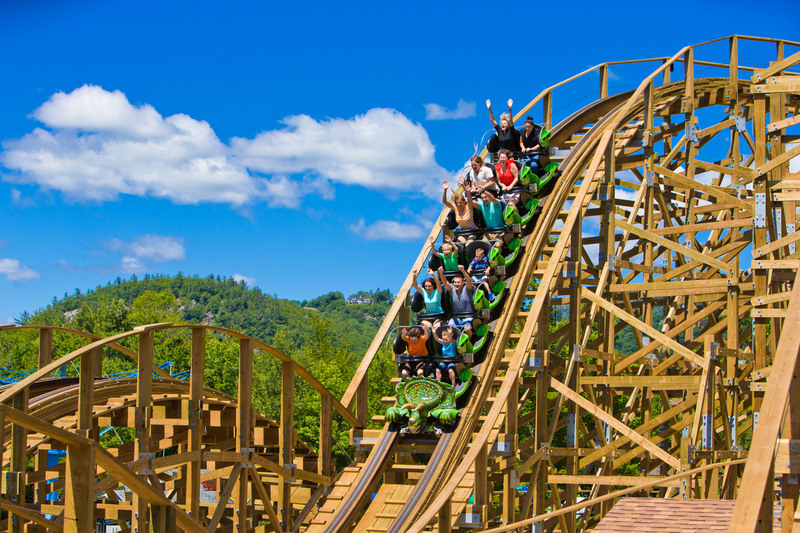 Roar-O-Saurus, Roller Coaster in NH