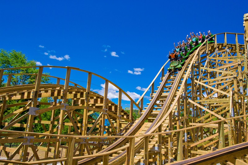 Roar-O-Saurus, Roller Coaster in NH