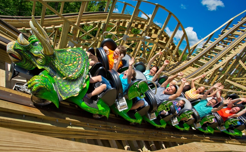 Roar-O-Saurus, Roller Coaster in NH