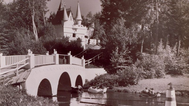 Old photo of Storyland